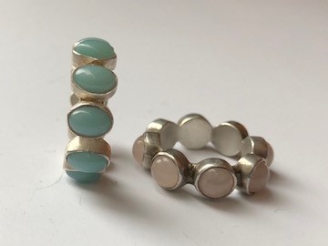 Bezel Ring/Eternity Band with:  Jill Hurant