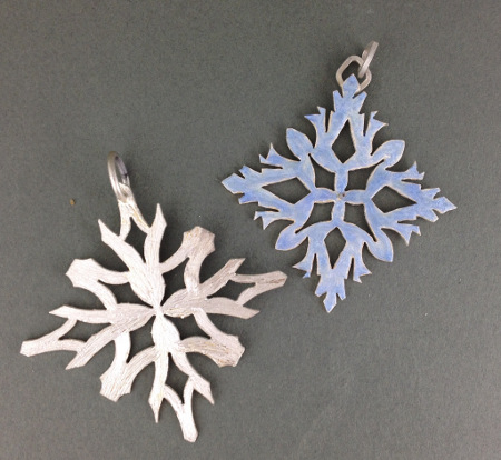 Snowflakes with:  Lessley Burke